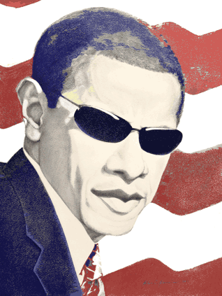 Barak Obama On Official Business Series 004